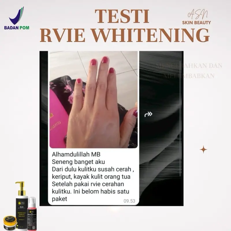 Bundling Bodycare Rvie Whitening Pencerah 8