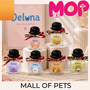 MOP / Deluna Pet Perfume 50ml Safe if Licked / Long Lasting Dog Cat Fragrance Cologne / Pewangi Bulu Pet Premium