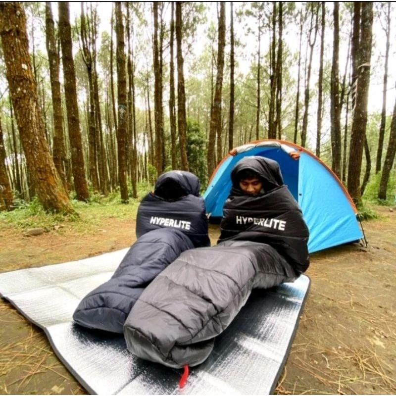 Sleeping Bag Mummy Tebal Waterproof # Sleepingbag Camping Hiking Outdoor 1
