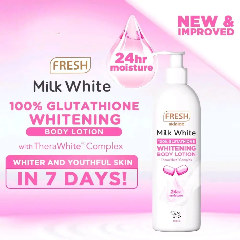 fresh skinlab milk white glutathione body lotion Fresh Skinlab Milk White Glutathione Lotion 480ml fresh skinlab milk white glutathione body lotion Fresh Skinlab Milk White Glutathione Lotion 480ml