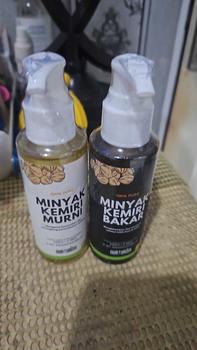Product Review of NURTURISH - Minyak Kemiri Murni Alami Penumbuh Penebal & Perawatan Rambut Bayi & Dewasa - Paket 5pcs 100ml Random from N**a 0
