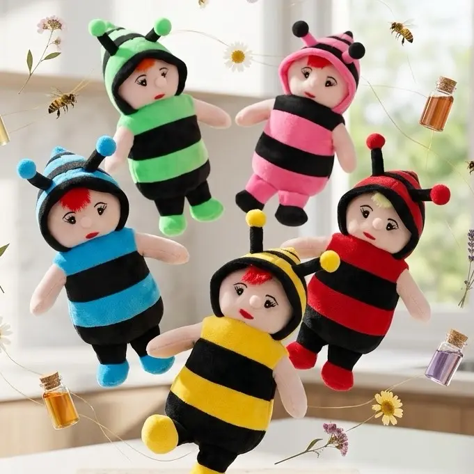 BONEKA HACHI / LEBAH / MAINAN ANAK / BONEKA LUCU KARAKTER Dolls