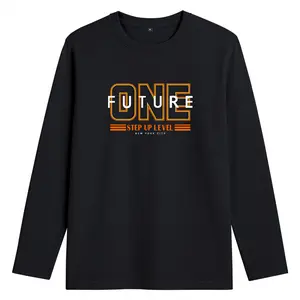 SHERNLY Kaos Distro Lengan Panjang SP.009,Atasan Dewasa Premium Digital Printing Pria Wanita Casual Baju Distro Cotton Single 24s VATOR INK