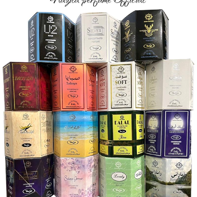 Perfume nazila arab aroma avril non alkohol terlaris 1 box isi 6 pcs original unisek laki laki perempuan tahan lama berkualitas Pria Wangi Wanginya Wanita 5