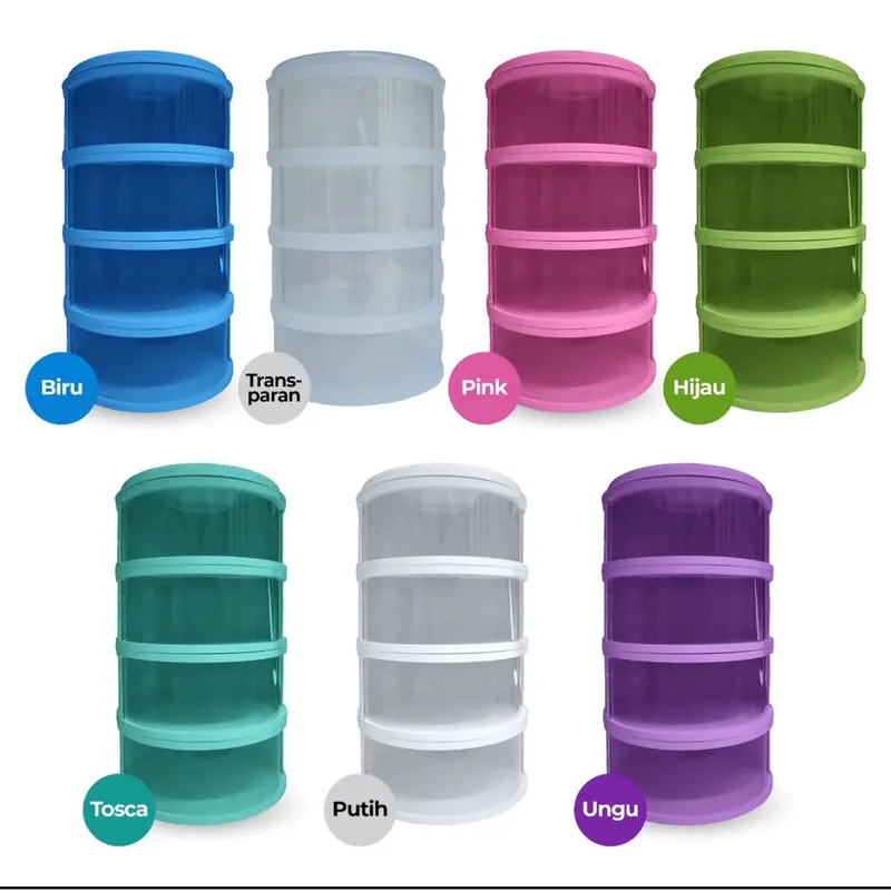 Food Storage 4 Susun  - Tudung Saji Susun 4 Layer 1
