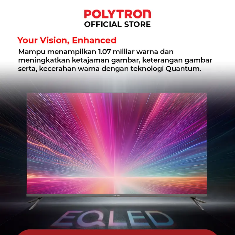 POLYTRON Smart Cinemax EQLED 50 Inch PLD 50QG9059 3