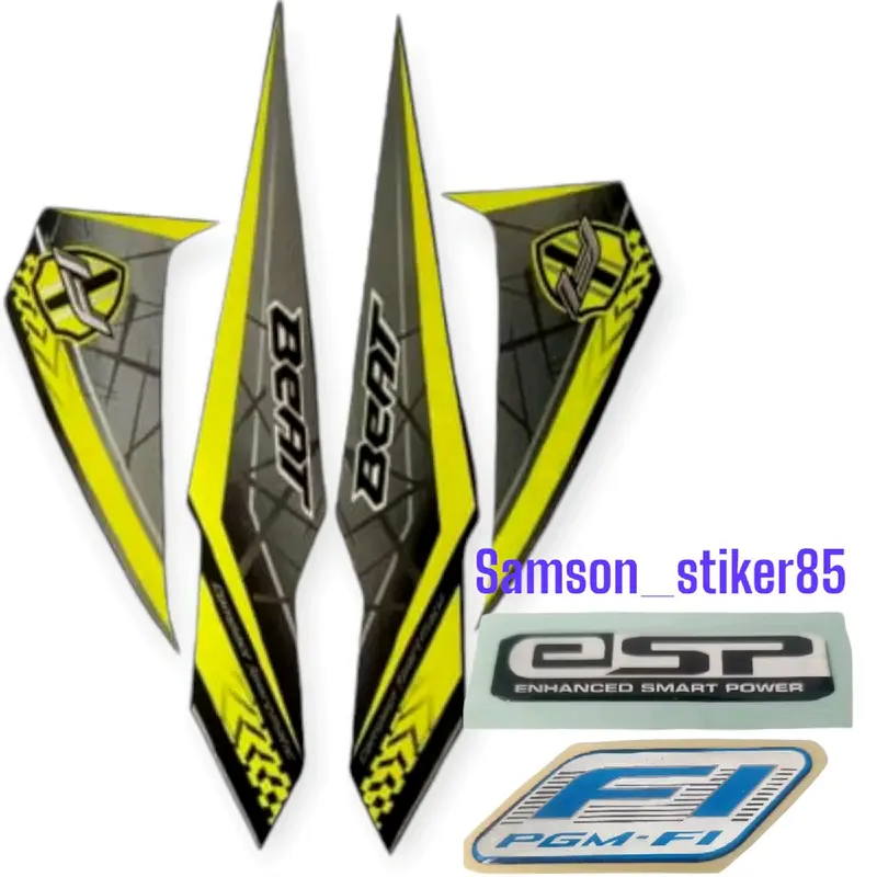 Stiker Striping Motor Honda Beat Fi eco esp cbs 2016 Full Body Lis Bodi Standar Berkualitas Termurah & Terlengkap Motorcycle 5