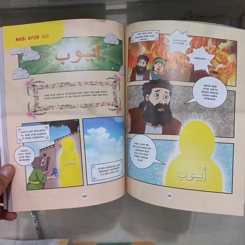 Komik 25 Nabi dan Rasul ORIGINAL Karya Aisha Shafa & Agus Willy Buku Anak Kisah Para Nabi Penerbit Al-Kautsar Kids 6