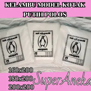 Kelambu Tidur Model Kotak Polos