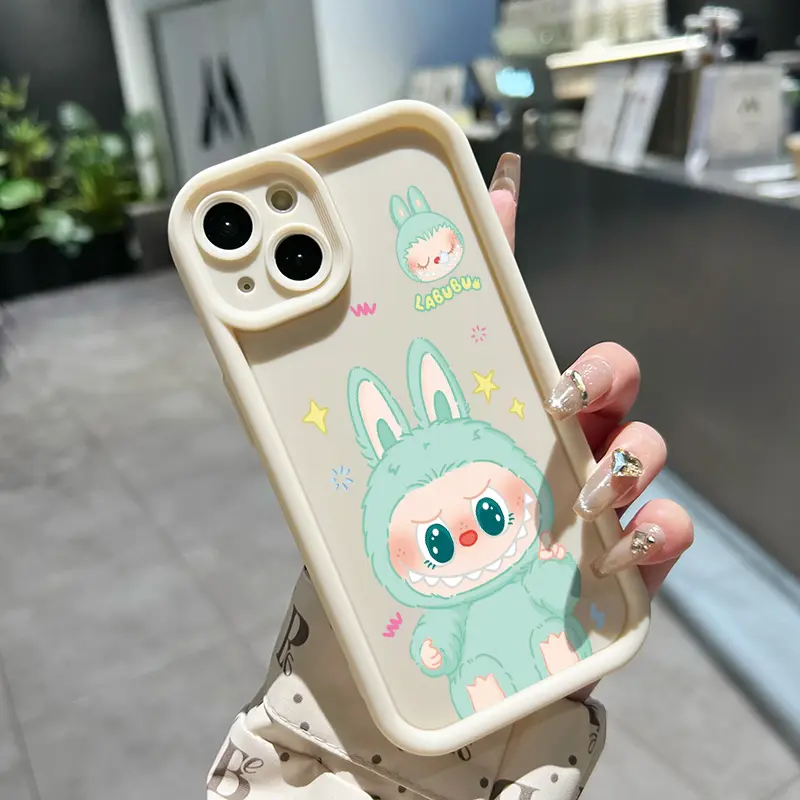 Casing Hp Untuk Realme C2 Realme C2s OPPO A1K Casing Kelinci kartun lucu kasingg ponsel Bahan silikon Cesing Hp Kesing Softcase Case pelindung marshmallow Tahan guncangan 3
