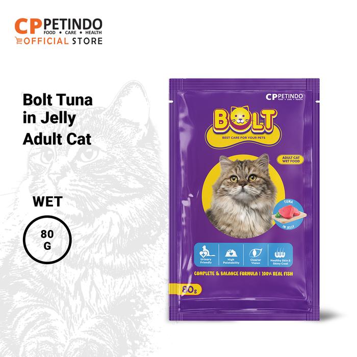 Gambar Bolt Pouch Tuna Jelly 80 gr dari CPPETINDO Official Shop Kota Depok Tokopedia