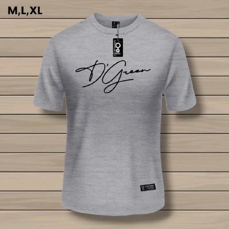 Baju Kaos Pria D'green Size M-XL Lengan Pendek Bahan Katun Combet T-shirt Distro Cowok Keren 5