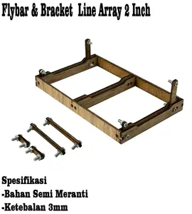 Flybar & Bracket Line Array 2 INCH