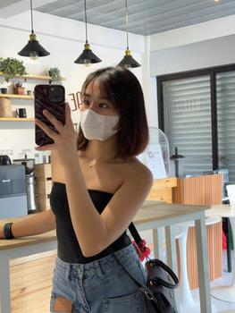 Product Review of Sponty AMY Tube Top Slim-fitting Fabric Cotton Spandex from u**f 2