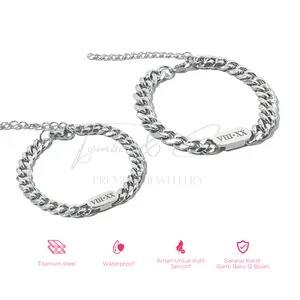 Tymbi&Co -Infinite Couple Bracelet | Gelang Anti karat BELI 3 GRATIS 1 GIFT (HARGA SATUAN) (BELI 3 GRATIS 1) (BELI 3 GRATIS 1 GIFT)