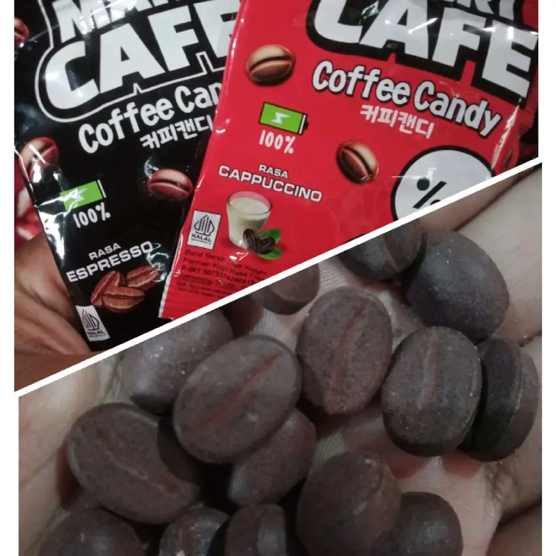 PERMEN MARI CAFE ( COFFEE CANDY ) 1 BOX 24PCS 0