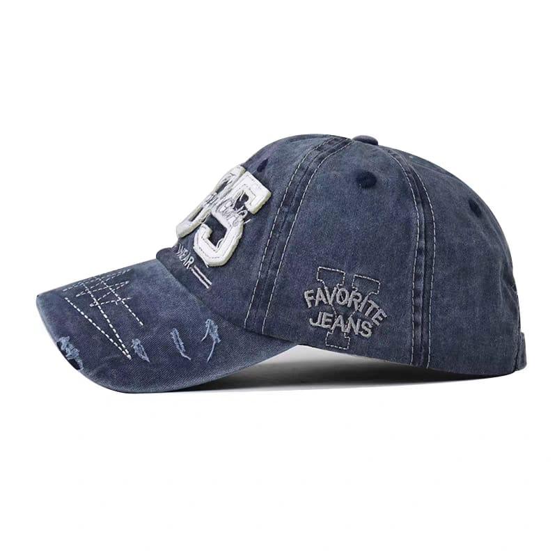 Topi Baseball 1985 Fashion Jeans Hat Casual Sport Fashion Pria Wanita Distro 8