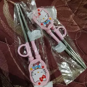 CHOPSTICKS CHILD SUMPIT ANAK KIDS ALAT BELAJAR MAKAN KARAKTER LUCU NEW