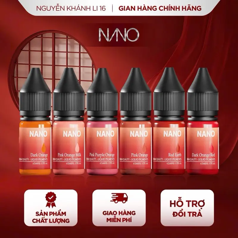 [Mực Viết Bút Máy Nano Học Sinh] - Mực MÔI ,MÀY - Chai 10ml