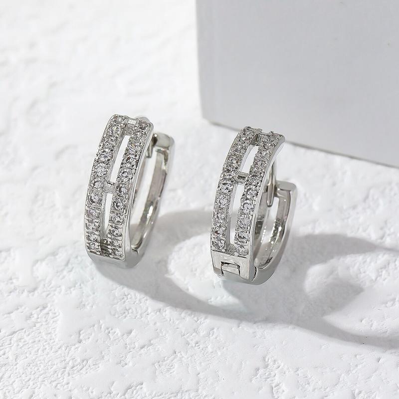 Product Introduction of Fashion Women Earrings New Discount Delicate Circle Earring Jewelry For Lady 9