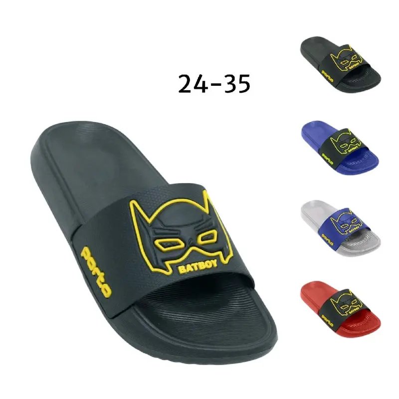 sandal slip-on anak tanggung batman/karet,lentur,elastis/size 24-35 Kaki Fashion 0