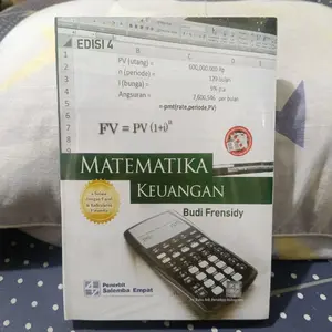 Buku Matematika Keuangan Edisi 4 By Budi Frensidy Best Seller