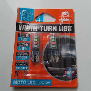 CED -  LAMPU SEIN LED T10 T15 RGB DJ – LAMPU SENJA T10 T15 Mobil RGB IP67 Highlight 3030 Chip | Super Terang, Plug & Play, Garansi 3 Tahun