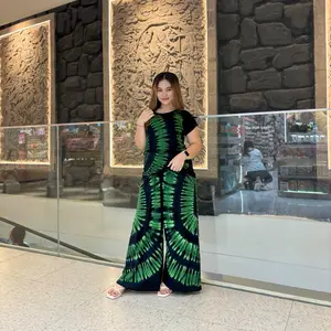 GOOD SETELAN l OVAL LENGAN PENDEK MODEL KULOT l Bahan Kaos Jersey Spandex Khas Bali  Wanita Santai Atasan Bawahan Kombinasi