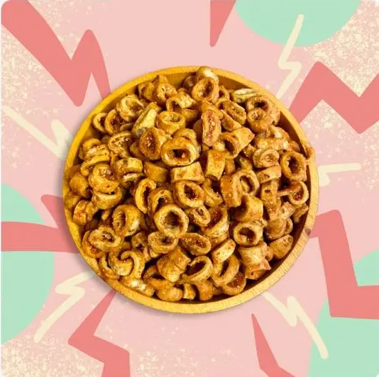 Cemilan Pedas Gurih Kriuk Sotong Goreng Latansa Jaya Snack food makanan ringan