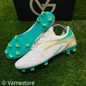 Givru Sepatu Bola Konan Original Model Terbaru Boots Kulit Sintetis Anti Slip Kenyamanan Tinggi Made in Indonesia