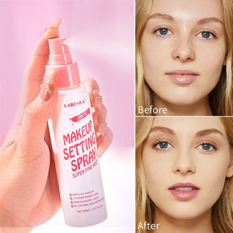 LABENKA LBK-F03  MATTE MAKEUP SETTING SPRAY SUPER FINE MIST 100 ML 8