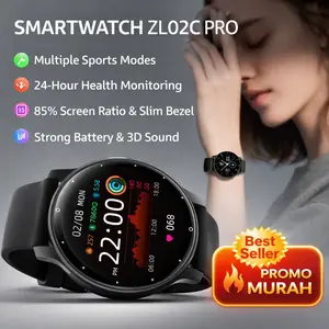 Pemantauan Kesehatan 24 Jam | Panggilan Bluetooth | Notifikasi Pesan | Multi Sport Mode | Baterai Tahan Lama | Desain Ringan & Stylish