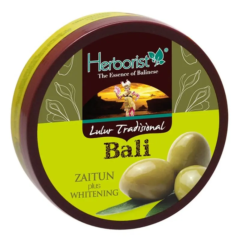 HERBORIST LULUR ZAITUN 100GR - Scrub Zaitun Pencerah lulur  mencerahkan