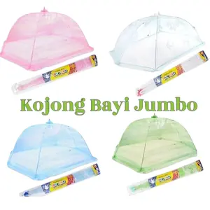 KELAMBU BAYI JUMBO/KOJONG BAYI ANTI NYAMUK DEO DEO UKURAN JUMBO 110x76CM-KELAMBU BAYI MURAH
