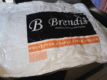 Product Review of BRENDIS 1 Set Bantal Guling Tidur Hotel Silikon 100% Katun Bed from R**a 0