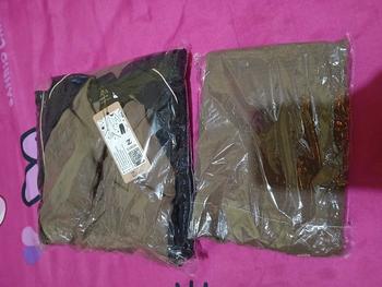 Product Review of ZARQA - Luna Gamis 2 | Abaya gamis sisesa Two Tone List Bisban Polos Muslim Turki Dewasa Remaja Lebaran terbaru 2025 Crinkle Mewah Maxi abaya santri Airflow Simple from A**i 2