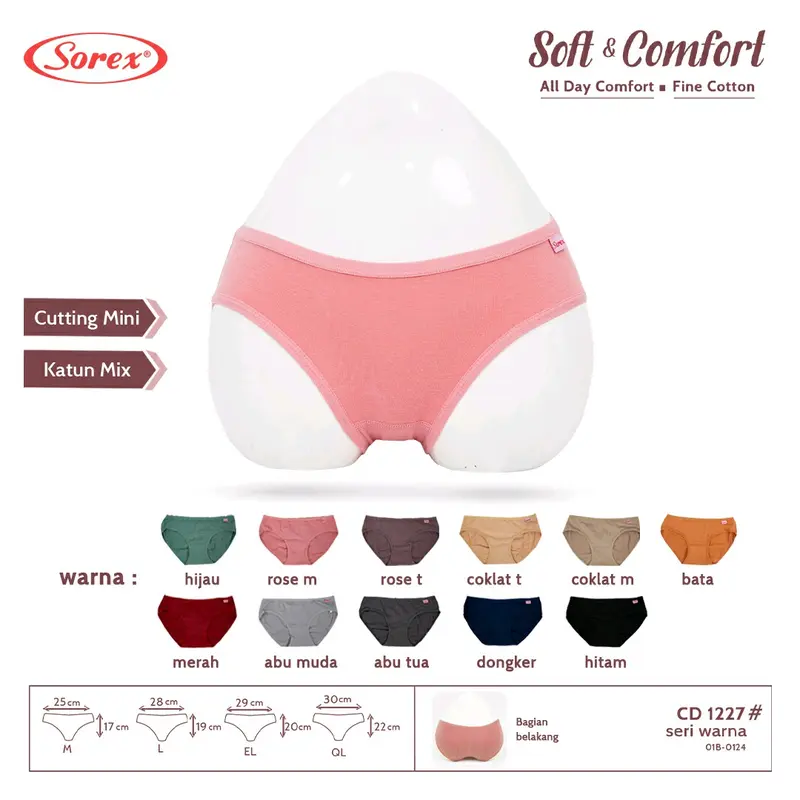 3PCS,6PCS,12PCS SOREX CD KATUN 1227 SEPINGGUL 1