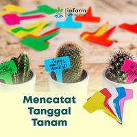 Gambar INFARM - Tag Nama Tanaman Label Tag Tanam Warna Warni untuk Tanaman Hias dan Media Tanam INFARM Plastik Tag Tanaman Plastik Anti Air Anti Hujan Tanda Nama Tanaman Mudah di Tandai Teg Tanda Nama Tanaman Buah Sayur Bunga warna Warni Bahan Plastik - Surabaya dari Infarm Kota Surabaya 3 Tokopedia
