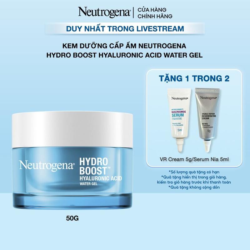 Kem dưỡng cấp nước cho Da dầu Neutrogena Hydro Boost Hyaluronic Acid Water Gel 50g - Skincare Nữ | Chăm sóc da | Làm đẹp da