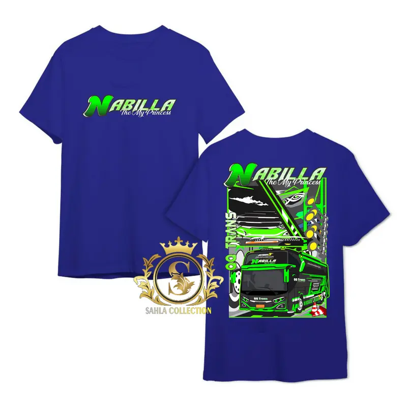 Kaos Anak Bus NABILLA Usia 1-12 Tahun Cotton Combed Katun Distro - Fashion Anak 2