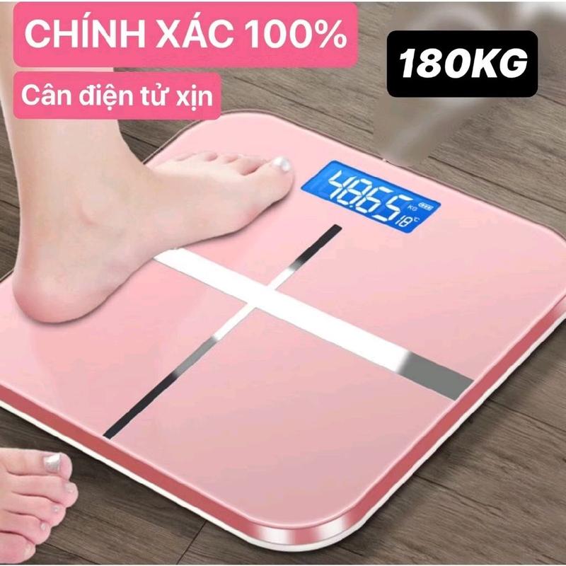   CHÍNH XÁC 100%  CÂN SỨC KHỎE ĐIỆN TỬ ISCALE 180KG - CÂN SỨC KHỎE TIỆN DỤNG - CÂN ĐIỆN TỬ CAO CẤP - MÀU NGẪU NHIÊN 