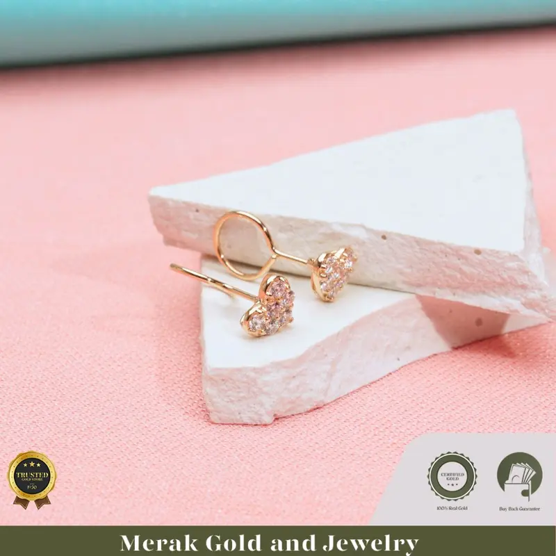Anting Toge  Merak Gold kadar 8K dengan Desain Elegan Berkualitas Tinggi 1