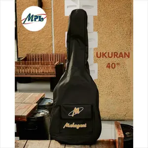SOFTCASE GITAR / SARUNG GITAR AKUSTIK MAHOGANI I W 40 + (PLUS)