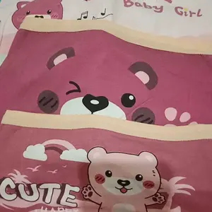 BERRY BEE CELANA DALAM ANAK PEREMPUAN SEGIEMPAT 1 PAKET ISI 4 PCS/UNDERWEAR ANAK TK-SD Fashion Motif