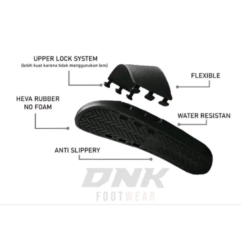 Sandal Selop Pria/Sandal Selop Cowo Kekinian Terbaru Murah Sendal Karet 4