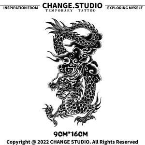 Tatu Sementara, Rekaan Naga, Tahan 15 Hari, Kalis Air, Tahan Gosok Pelekat Tatu