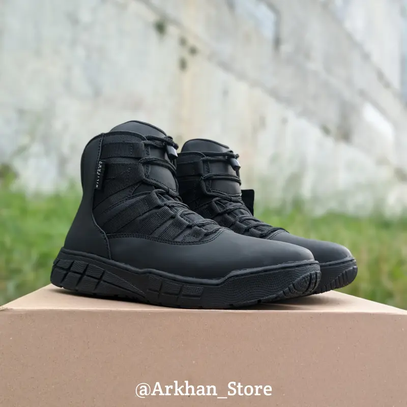Sepatu Boots Tactical Pendek Lantas Terbaru 2024 Model Ninja 6 inci Shoes High 3