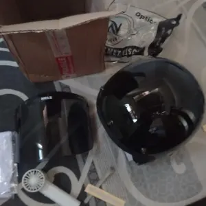 helm bogo PREMIUM kaca datar/cembung SNI DEWASA full leher