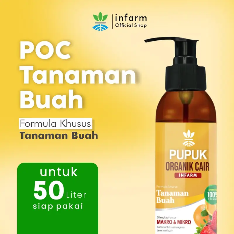 Infarm Pupuk Orgnaik Cair Tanaman Cabai 100 Ml Pupuk Cabai Organik Pupuk Tanaman Organik 4