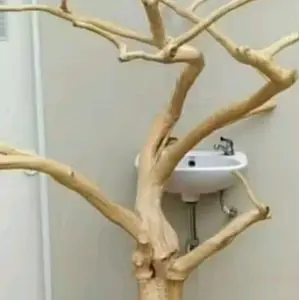 Pohon Kering Bercabang/Tangkringan Burung/Pohon Aviary/60cm